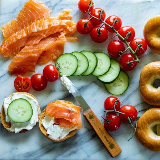 How to make lox - Recipe photo by BinkysCulinaryCarnival