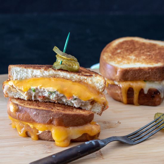 Best Damn Grilled Tuna and Cheese - Recipe photo by BinkysCulinaryCarnival