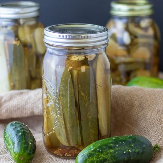 Kosher Dill Pickles - Recipe photo by BinkysCulinaryCarnival