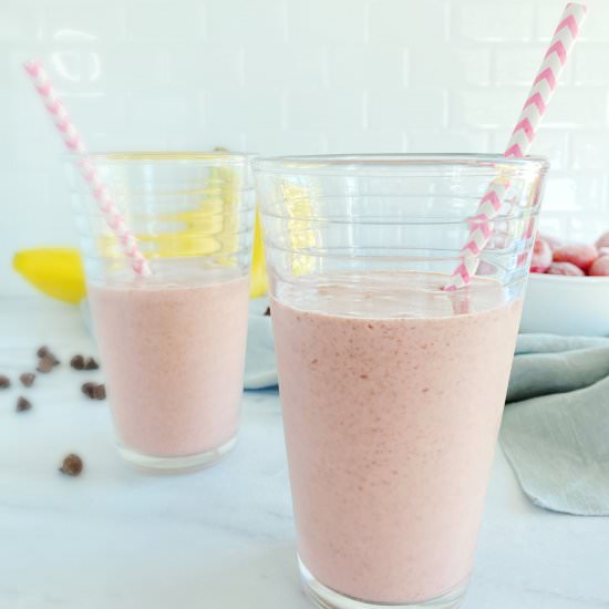 Strawberry Banana Chocolate Smoothie - Recipe photo by bpoulsonrd