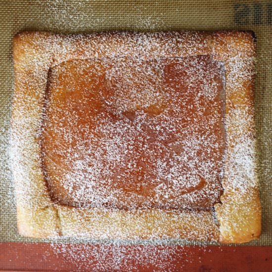 Jam Crostata with Orange Caramel - Recipe photo by skaiwar