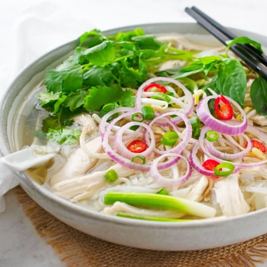 Vietnamese Chicken Pho - Recipe photo by scruffandsteph