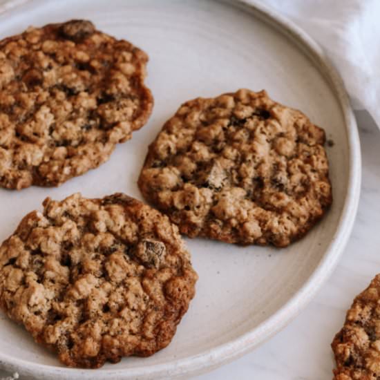 Chocolate Chip Oatmeal Cookies - Recipe photo by dayslikelaura