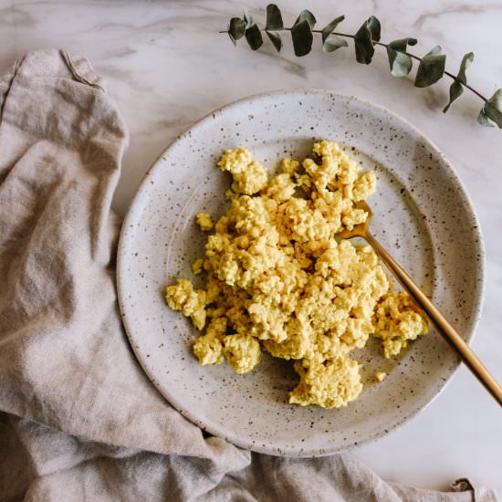 Easy Tofu Scramble - Recipe photo by dayslikelaura