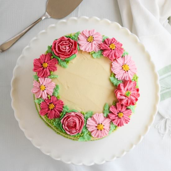Vanilla and orange cake - Recipe photo by vanillafrost4
