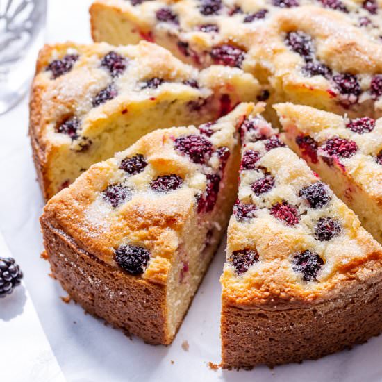 Blackberry Breakfast Cake - Recipe photo by Savingroomfordessert