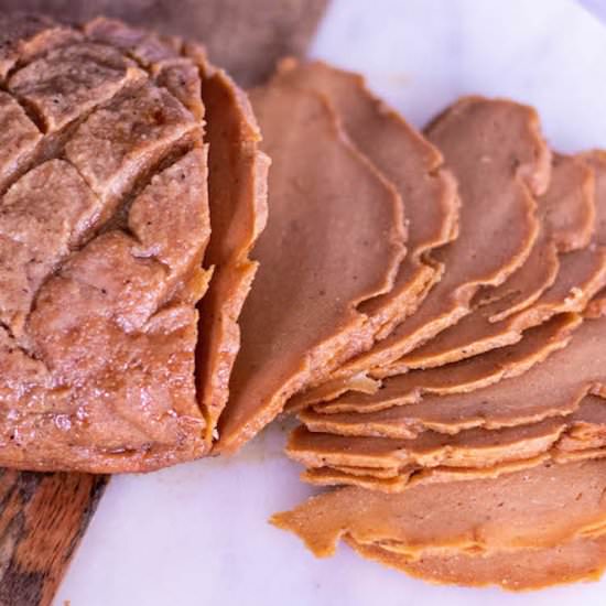 Vegan Glazed Deli Ham - Recipe photo by 86Eats
