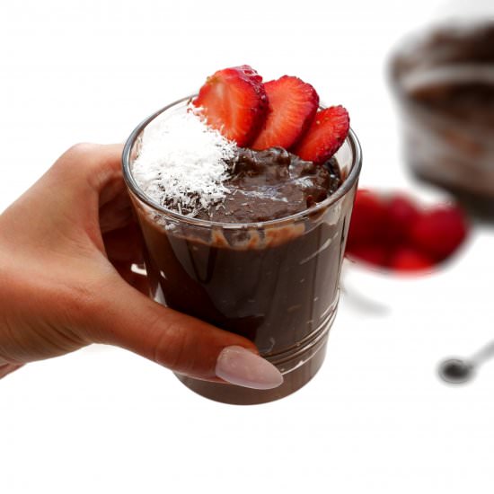 Vegan Creamy Chocolate Mousse - Recipe photo by Lovemybodybymiriam