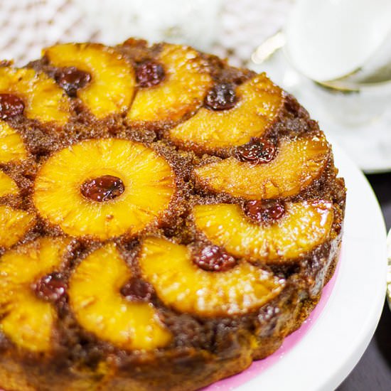 Pineapple upside down cake - Recipe photo by MunatyCooking