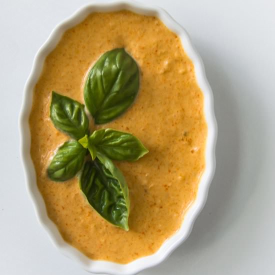 Roasted Red Pepper Dip - Recipe photo by apleasantlittlekitchen
