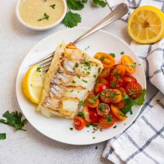 Grilled Cod - Recipe photo by wellplated