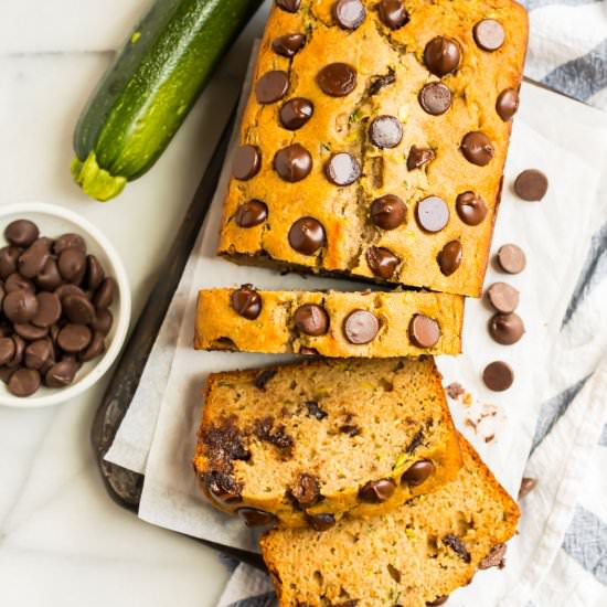 Gluten Free Zucchini Bread - Recipe photo by wellplated