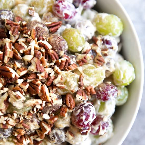 Grape Salad Recipe - Recipe photo by theforkedspoon