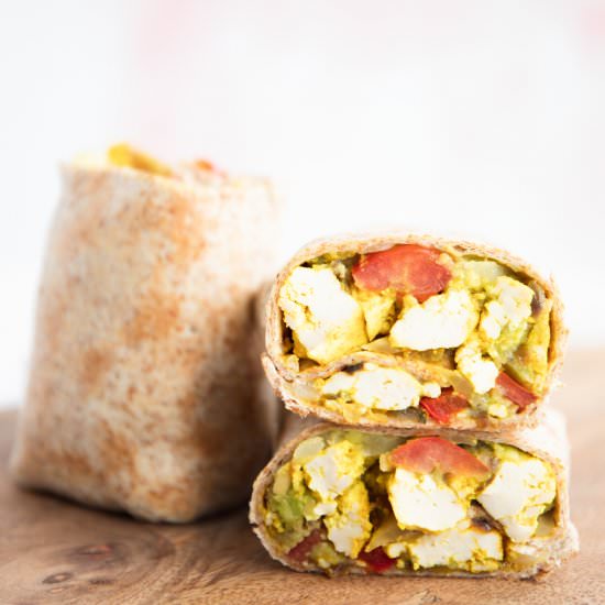 Vegan Breakfast Burrito - Recipe photo by spoonfulofkindness