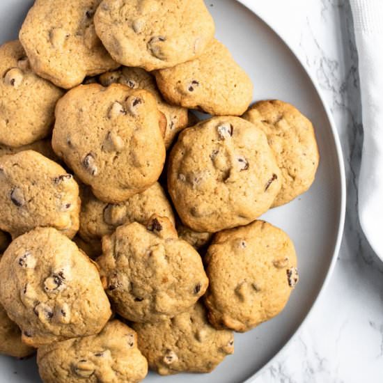 Vegan Chocolate Chip Cookies - Recipe photo by PlantPowerCouple