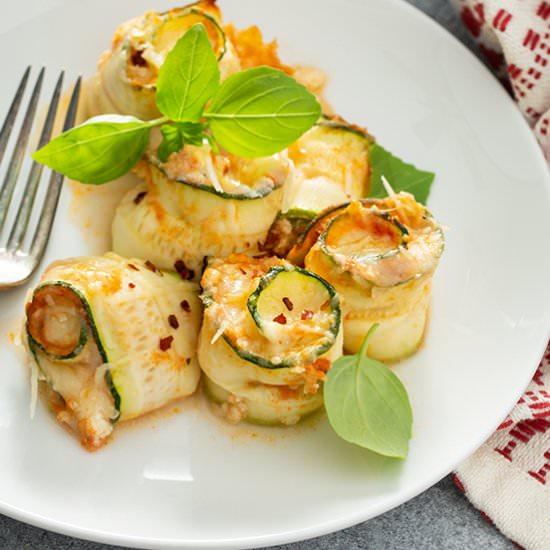 Zucchini Lasagna Rolls - Recipe photo by bellyfull