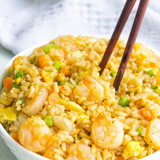 Shrimp Fried Rice - Recipe photo by Kathryns.kitchen.blog