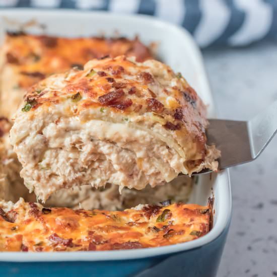 Crack Chicken Lasagna - Recipe photo by familyfreshmeals