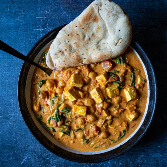 Palak Paneer Makhani - Recipe photo by skinnyspatula