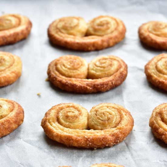 cinnamon palmiers - Recipe photo by everyday-delicious.com