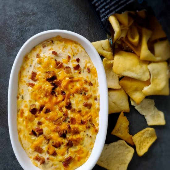 Quick and Easy Cheddar & Bacon Dip - Recipe photo by Hungry Lankan