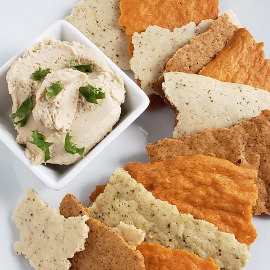 Sourdough Discard Crackers - Recipe photo by RaspberriesAndKohlrabi