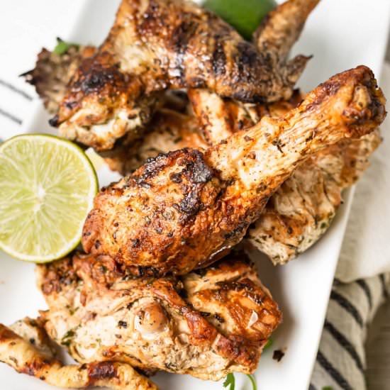 Grilled Cilantro Lime Chicken - Recipe photo by SugarSpicesLife