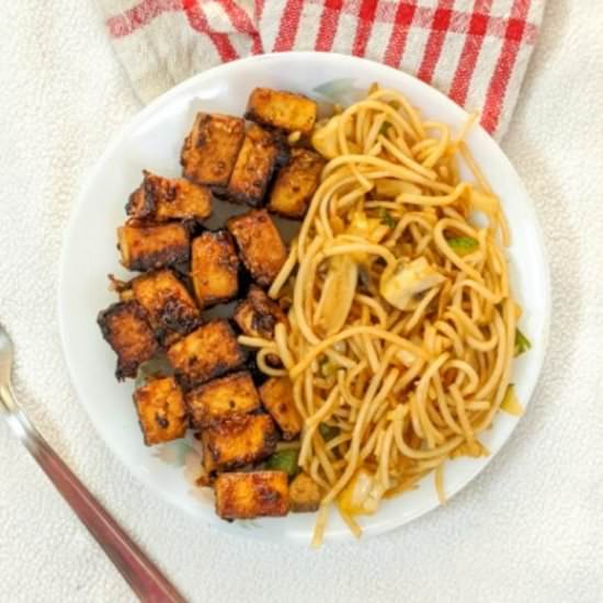 Delicious Crispy Tofu - Recipe photo by rparm