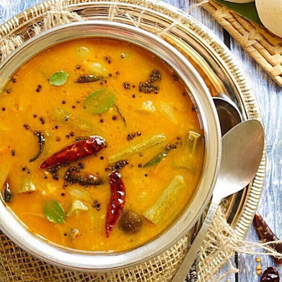 Indian Vegetable Stew Sambar - Recipe photo by Mytastybuds