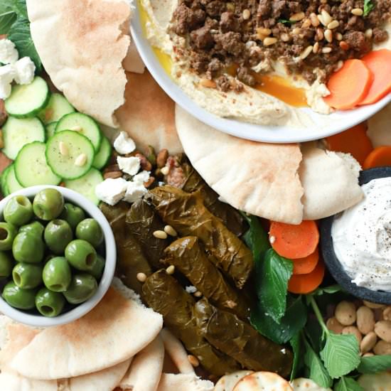 Epic Mediterranean Hummus Board - Recipe photo by FunnyLoveLindsay