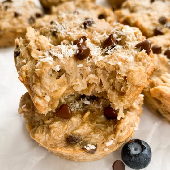 Cashew Oatmeal Cookie Cups - Recipe photo by Wellness by Kay