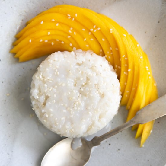 Mango Sticky Rice - Recipe photo by theforkedspoon