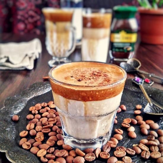 Whipped Coffee drink - Recipe photo by MyHomeDiaryinTurkey