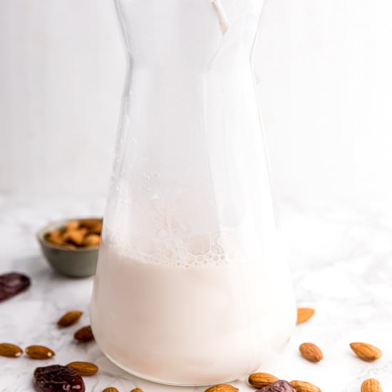 Almond Milk is so smooth, creamy - Recipe photo by jessicainthekitchen