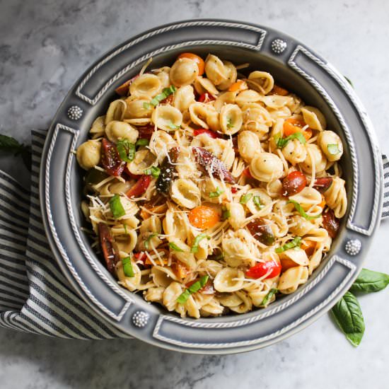 Bruschetta Pasta Salad - Recipe photo by MidwestSoutherner
