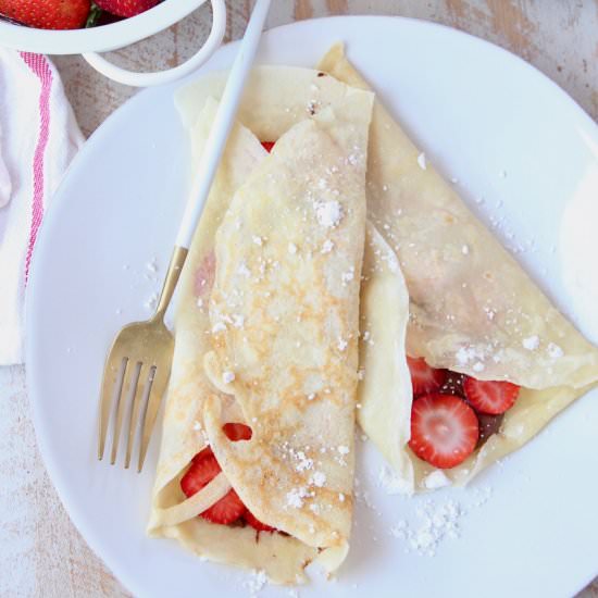 French Crepes - Recipe photo by Whitney Bond