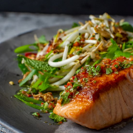 Asian Salon & Nam Prik Dressing - Recipe photo by AnotherFoodBlogger