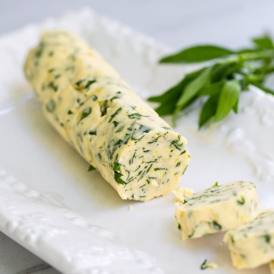 Tarragon Butter - Recipe photo by sidewalkshoes
