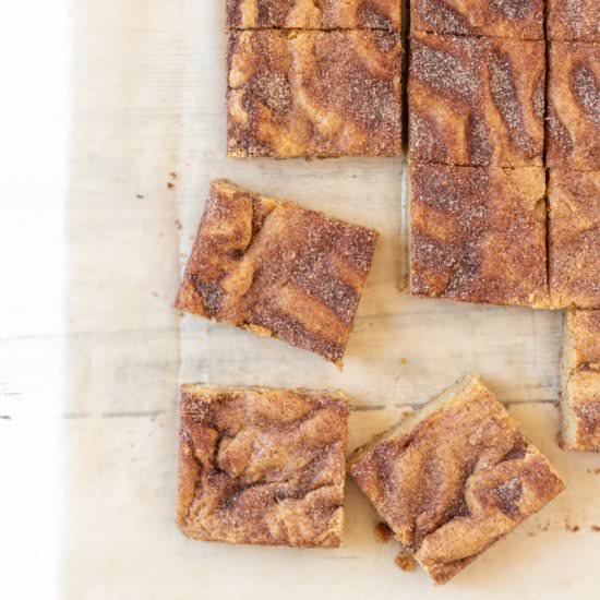 Snickerdoodle Bars - Recipe photo by islandbakes