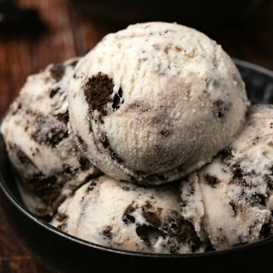 Cookies and Cream Ice Cream - Recipe photo by gimmethatflavor