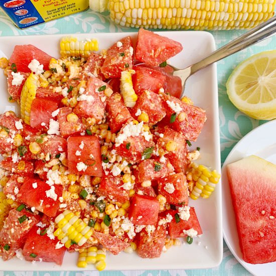 MD Style Watermelon Feta Salad - Recipe photo by Theyummymuffin
