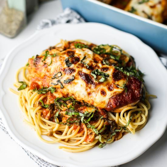 Easy Mozzarella Chicken - Recipe photo by Yay For Food
