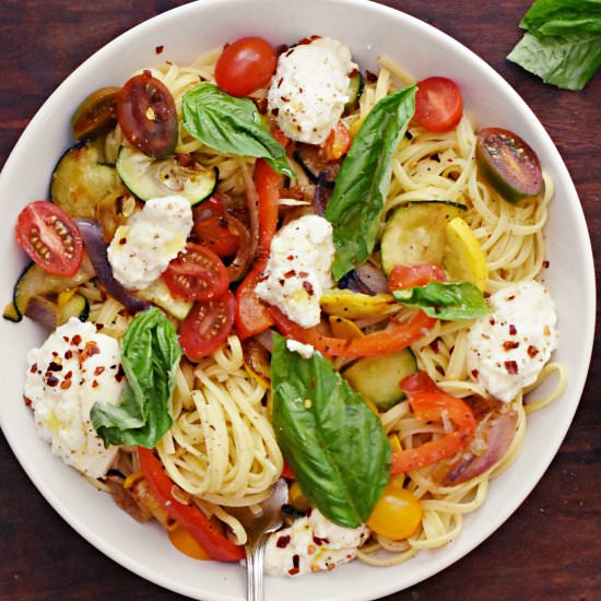Pasta Primavera - Recipe photo by Elke living