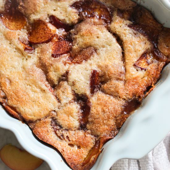 Mountain Peach Cobbler - Recipe photo by MidwestSoutherner