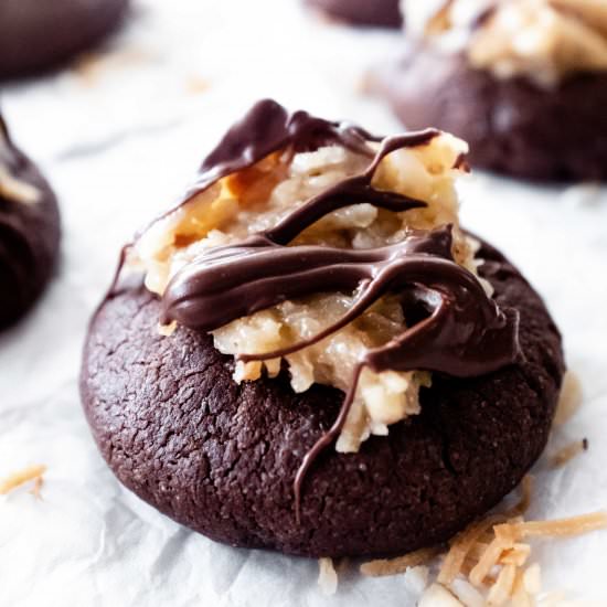 german chocolate cookies - Recipe photo by whisked away kitchen