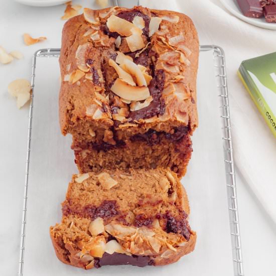 Macadamia Nut Banana Bread - Recipe photo by mapleandthyme