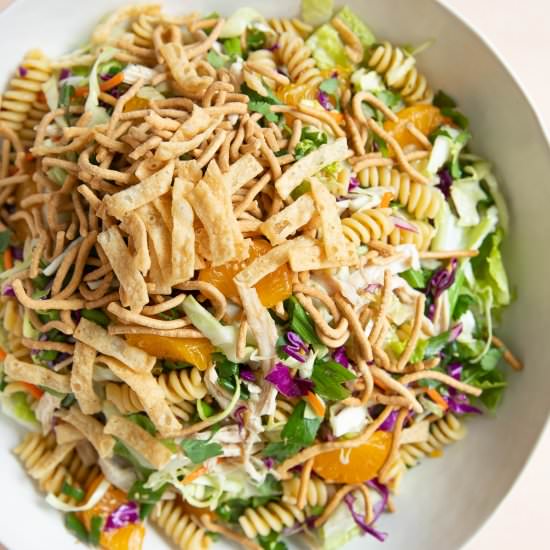 Asian Pasta Salad - Recipe photo by theforkedspoon