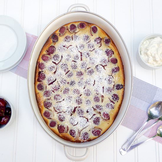 Cherry Clafoutis - Recipe photo by anothertablespoon