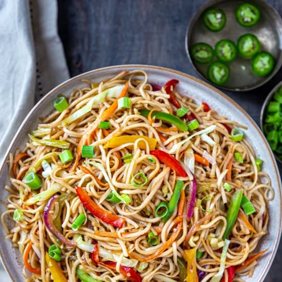 Veg Hakka Noodles - Recipe photo by ShwetaintheKitchen