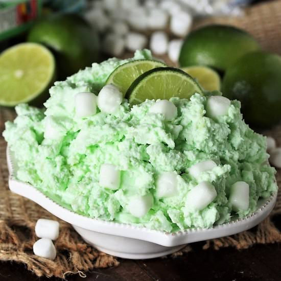 Lime Fluff (Sea Foam Salad) - Recipe photo by thekitchenismyplayground